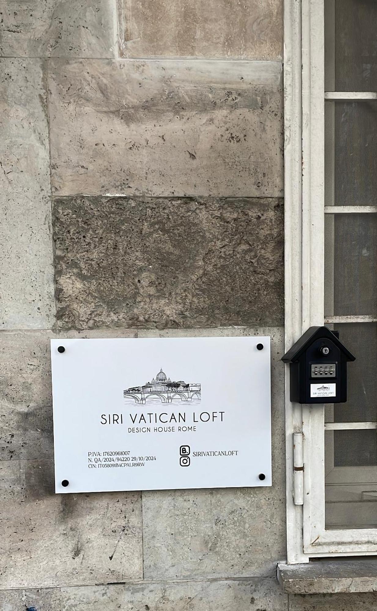 Siri Vatican Loft - Design House Рим Экстерьер фото